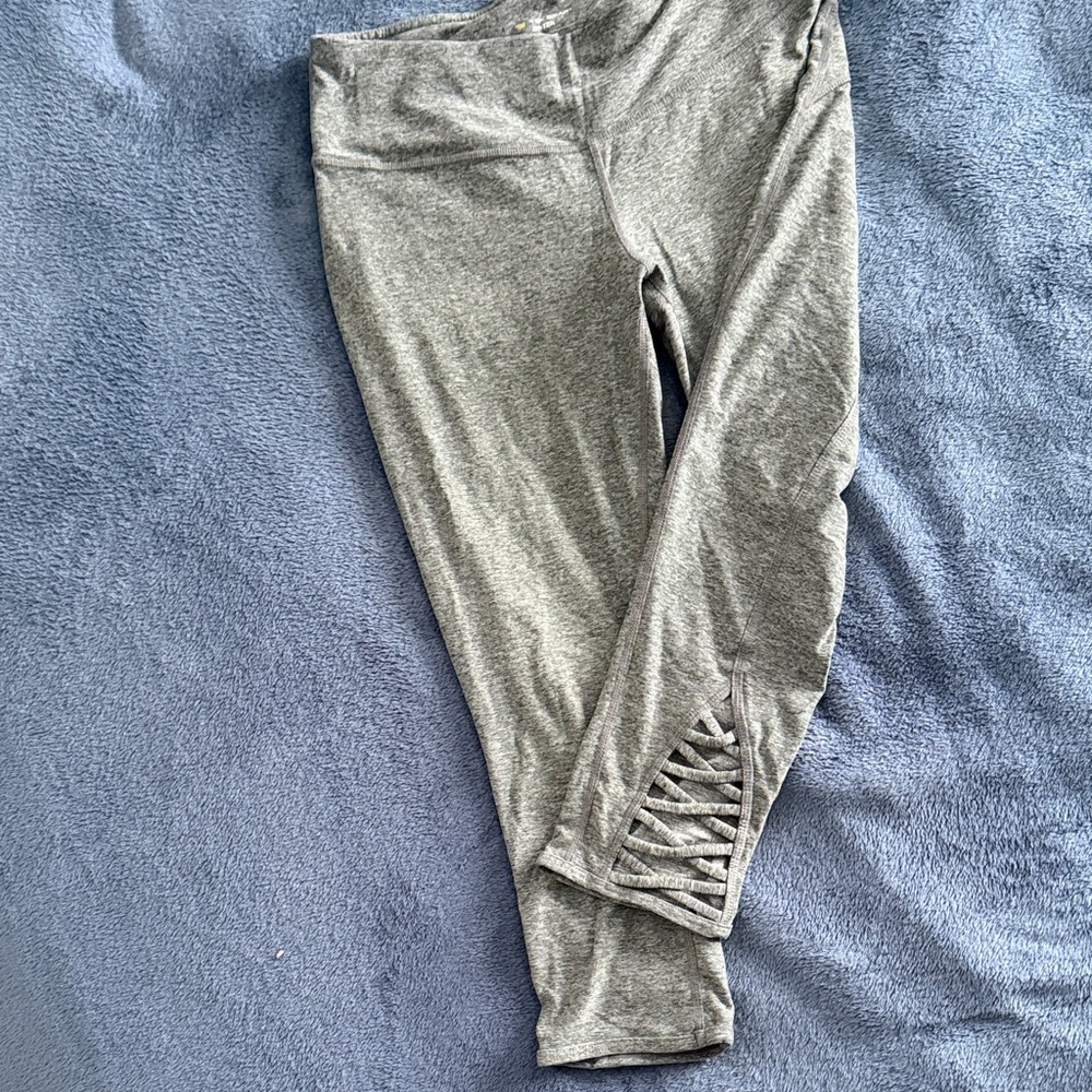 Gray Womens capri